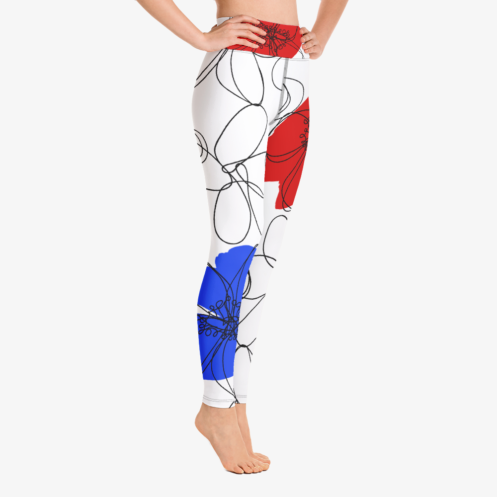 WAREHOUSE Floral Leggings "Daisy Doodles"
