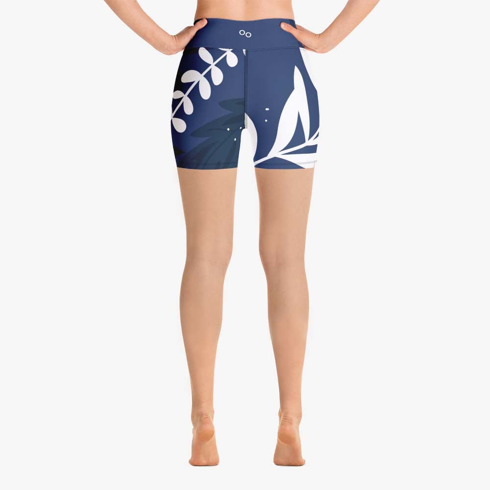 Night Garden Yoga Shorts