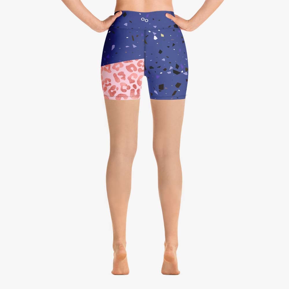 Wild Confetti Yoga Shorts
