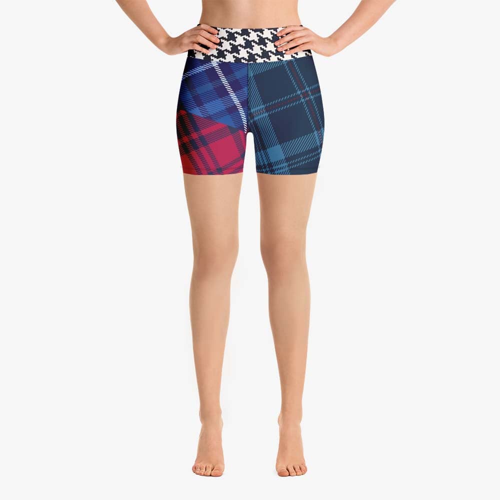 Tartan Galore Yoga Shorts