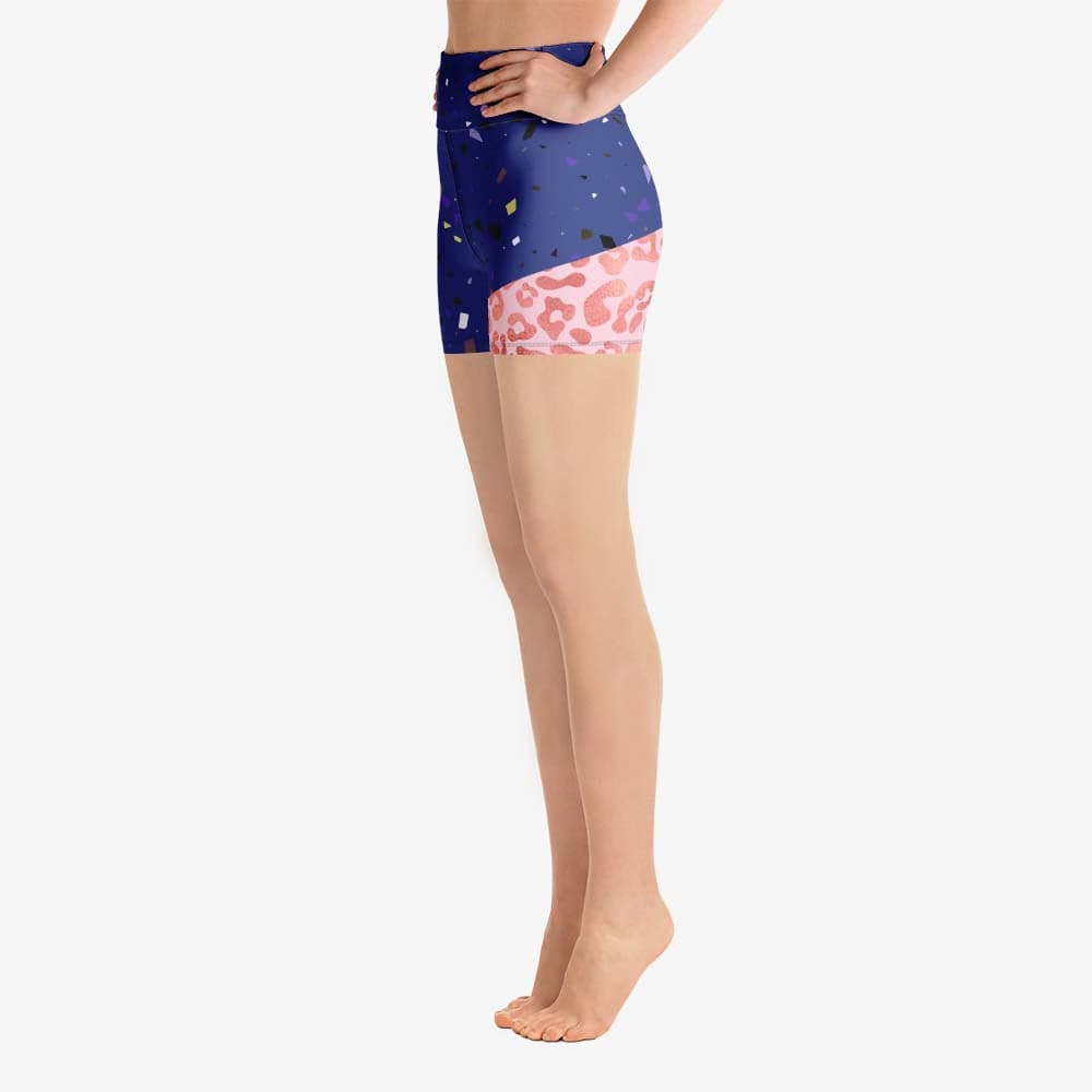 Wild Confetti Yoga Shorts