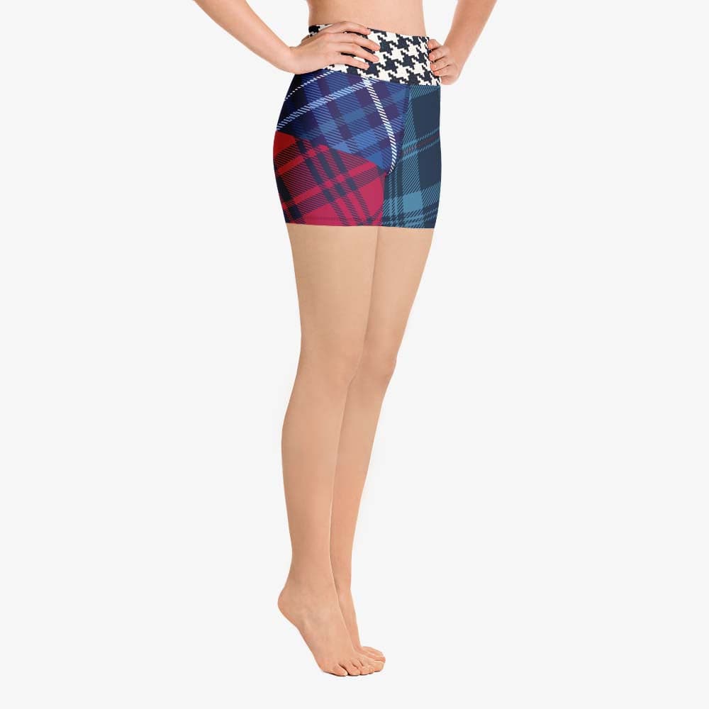 Tartan Galore Yoga Shorts