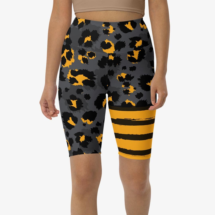 Biker Shorts "BeePard" Yellow/Black