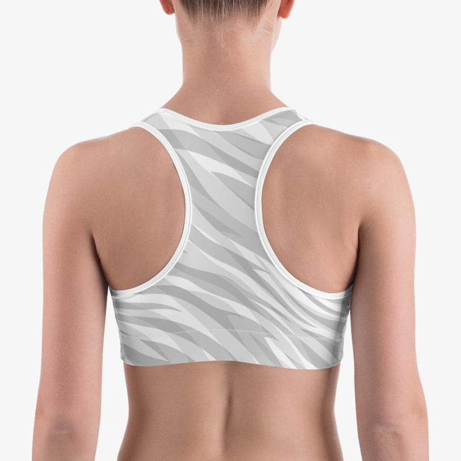 Animal Printed sports bra Cheetiger back