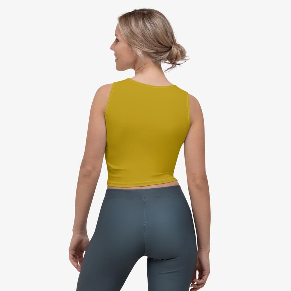 Olive Monochrome Crop Top