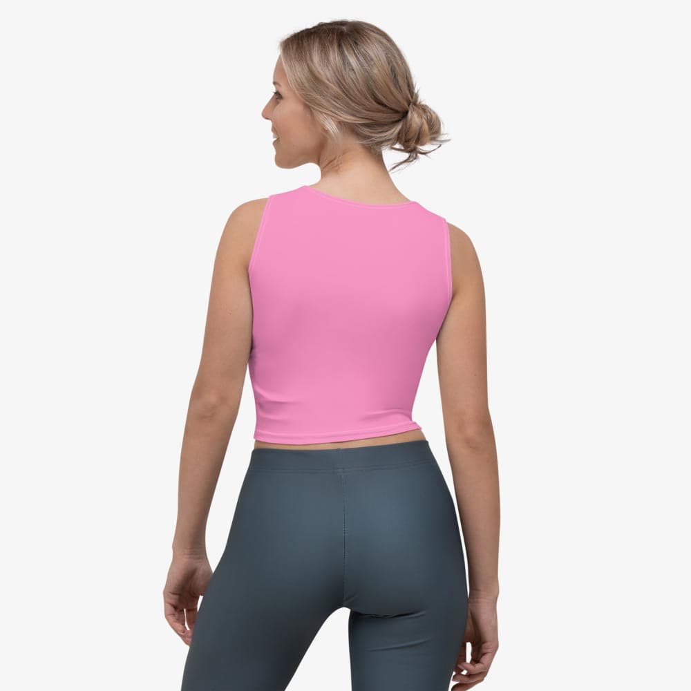 Pink Monochrome Crop Top
