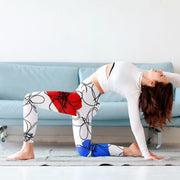 WAREHOUSE Floral Leggings "Daisy Doodles"