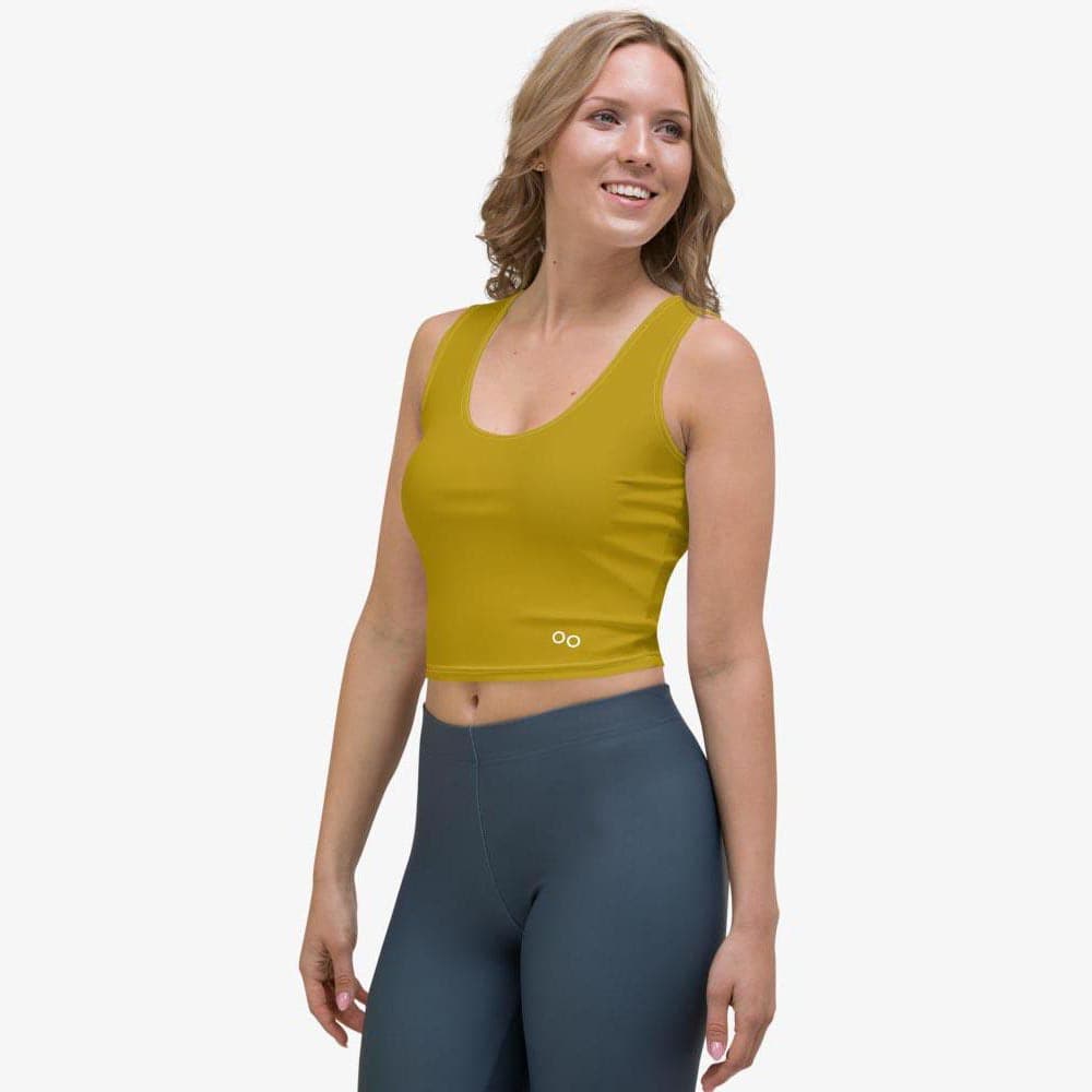 Olive Monochrome Crop Top