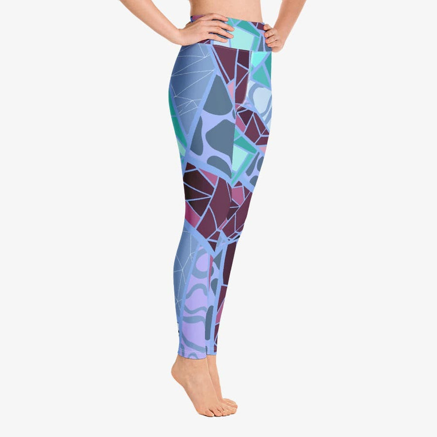 Patterned leggings mosaic right